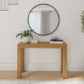 230241-007 : Console Table Modern Console Table - 46 inches, Pecan