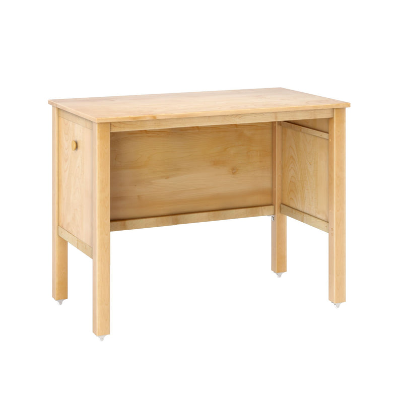 2433-001 : Desk Maxtrix Study Desk w/ Legs, Natural