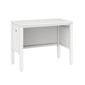 2433-002 : Desk Maxtrix Study Desk w/ Legs, White