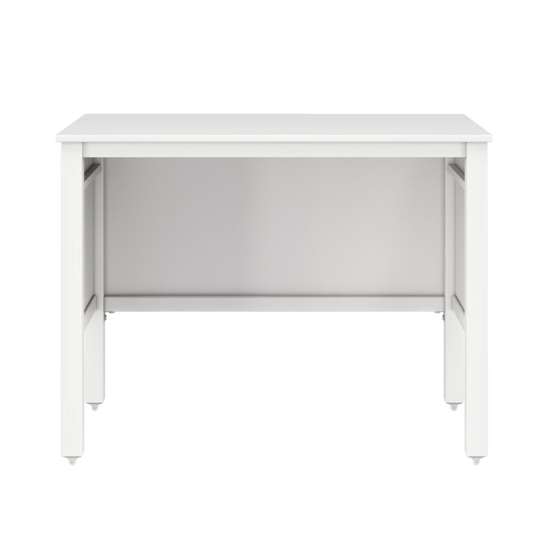 2433-002 : Desk Maxtrix Study Desk w/ Legs, White