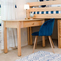 2480-001 : Desk Maxtrix Study Desk including 4 Legs, Natural