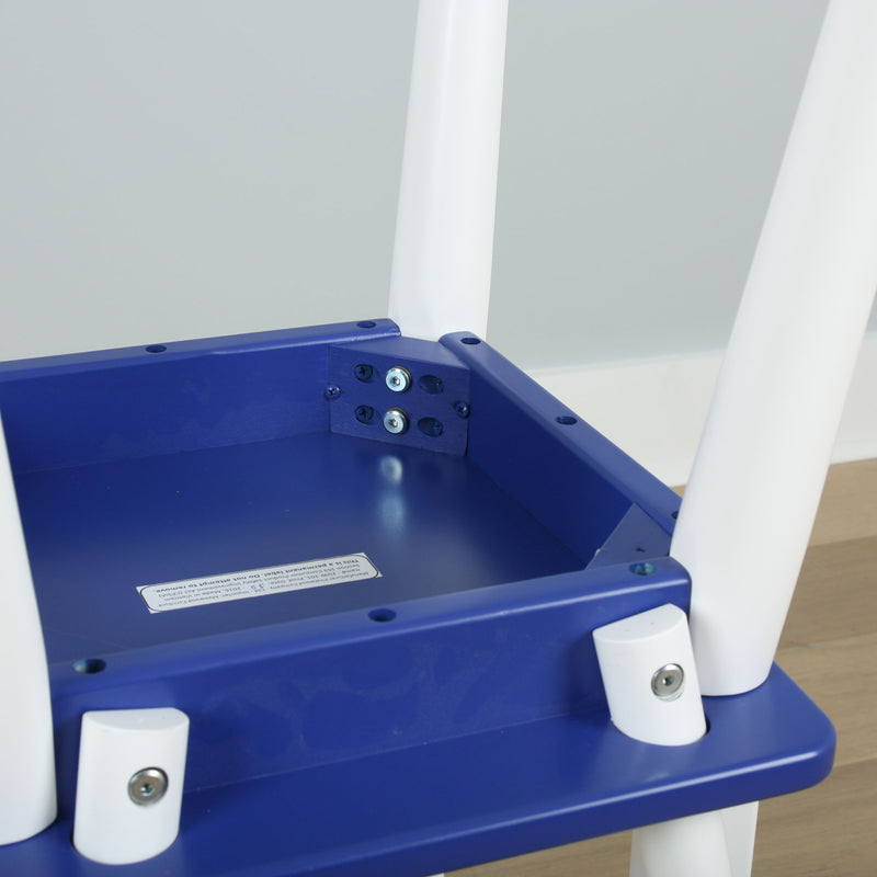 2512-101 : Chair Chair, Blue/White