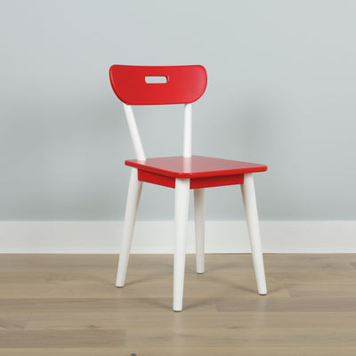 2512-111 : Chair Chair, Red/White