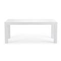 2700301000-192 : Dining Table Modern Solid Wood Dining Table, White Wirebrush