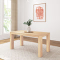 2700302000-150 : Dining Table Modern Rectangular Dining Table (60in / 1524mm), Blonde Wirebrush