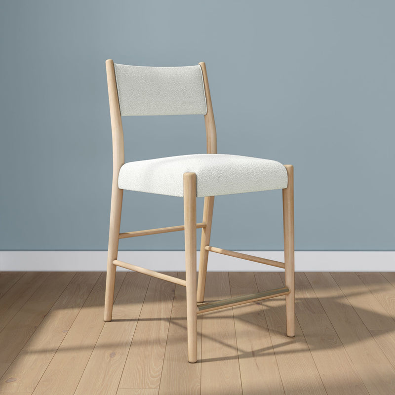 2700334000-414 : Counter Chair Brio Counter Height Stool, Blonde/Ivory