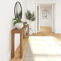 2700402000-007 : Console Table Modern Console Table (56in / 1420mm), Pecan
