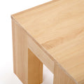 2700505001-150 : Coffee Table Modern Rectangular Coffee Table (40in x 20in / 1020mm x 510mm), Blonde Wirebrush
