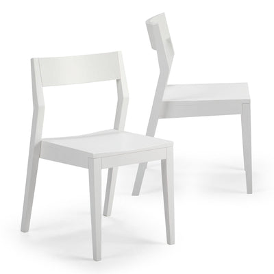 2720320000-002 : Dining Chair Modern Dining Chair (2 pack), White