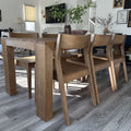 2720320000-007 : Dining Chair Modern Dining Chair (2 pack), Pecan