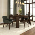2720380200-902 : Dining Chair Ernesto Dining Chair (2 pack), Walnut w/ Moss Microsuede (TT247-08)