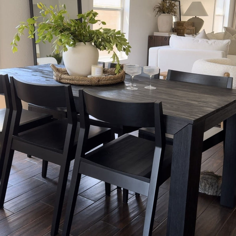 2740320000-170 : Dining Chair Modern Dining Chair 4-Pack, Black