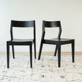 2740320000-170 : Dining Chair Modern Dining Chair 4-Pack, Black
