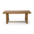 2800301000-197 : Dining Table Classic Rectangular Dining Room Table (72in / 1830mm), Pecan Wirebrush