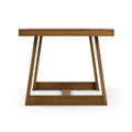2800301000-197 : Dining Table Classic Rectangular Dining Room Table (72in / 1830mm), Pecan Wirebrush