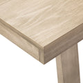 2800301000-199 : Dining Table Classic Rectangular Dining Room Table (72in / 1830mm), Seashell Wirebrush
