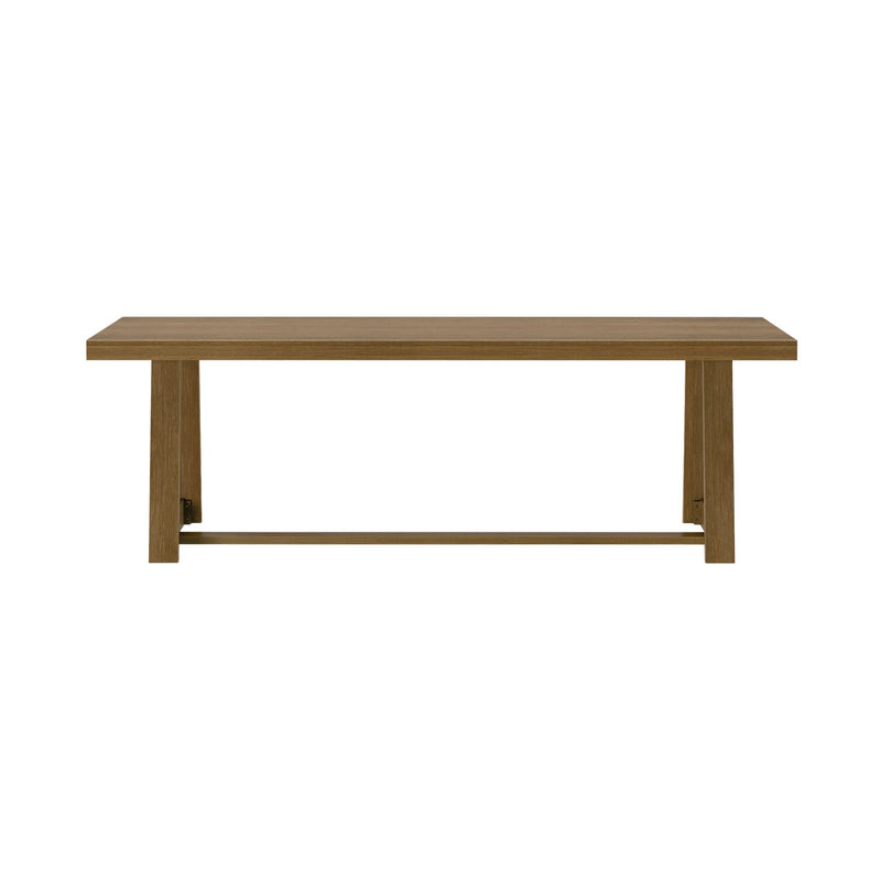 2800303000-197 : Dining Table Classic Rectangular Dining Room Table (94in / 2380mm), Pecan Wirebrush