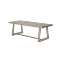 2800303000-199 : Dining Table Classic Rectangular Dining Room Table (94in / 2380mm), Seashell Wirebrush