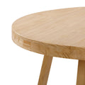 2800306000-150 : Dining Table Classic Round Dining Table (47in / 1194mm), Blonde Wirebrush
