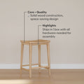 2800327000-010 : Counter Chair Smythe Stool Counter Height (24in), Blonde