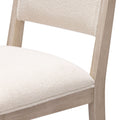 2800335000-412 : Bar Chair Sereno Stool Bar Height (30in), Antique White/Ivory Cushion