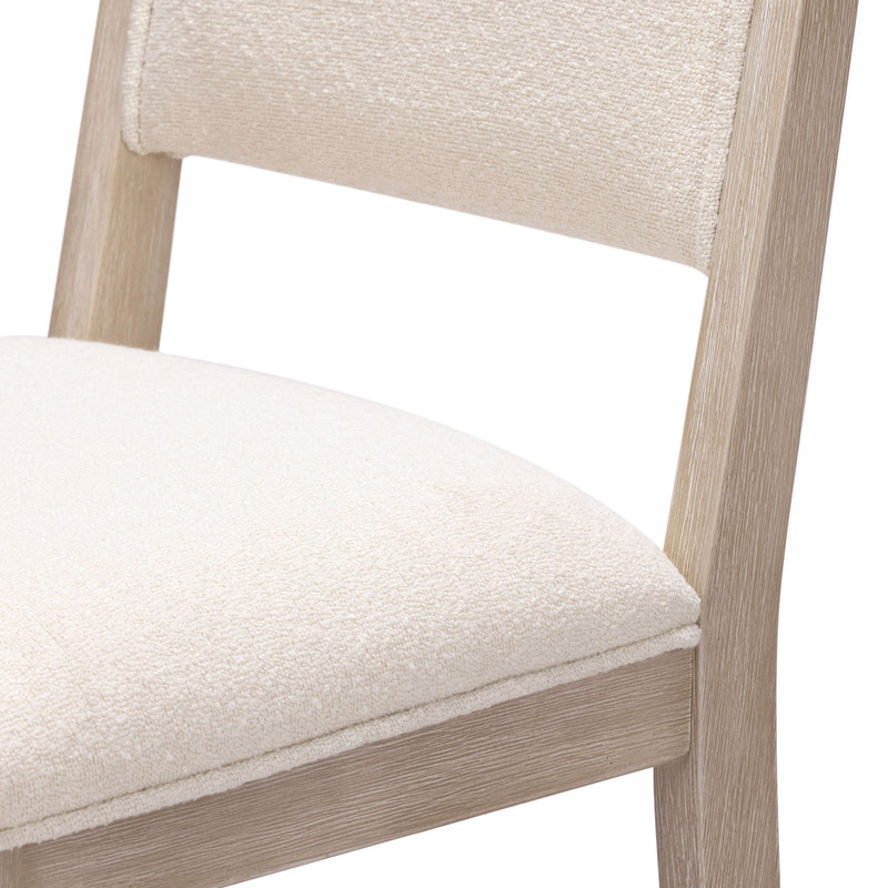 2800335000-412 : Bar Chair Sereno Stool Bar Height (30in), Antique White/Ivory Cushion