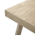 2800505000-199 : Coffee Table Classic Rectangular Coffee Table (40in x 20in / 1020mm x 510mm), Seashell Wirebrush