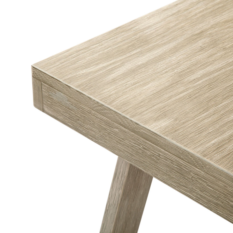 2800505000-199 : Coffee Table Classic Rectangular Coffee Table (40in x 20in / 1020mm x 510mm), Seashell Wirebrush