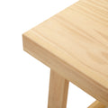 2800514000-150 : Side Table Classic Rectangular Side Table (25in x 15in / 630mm x 375mm), Blonde Wirebrush