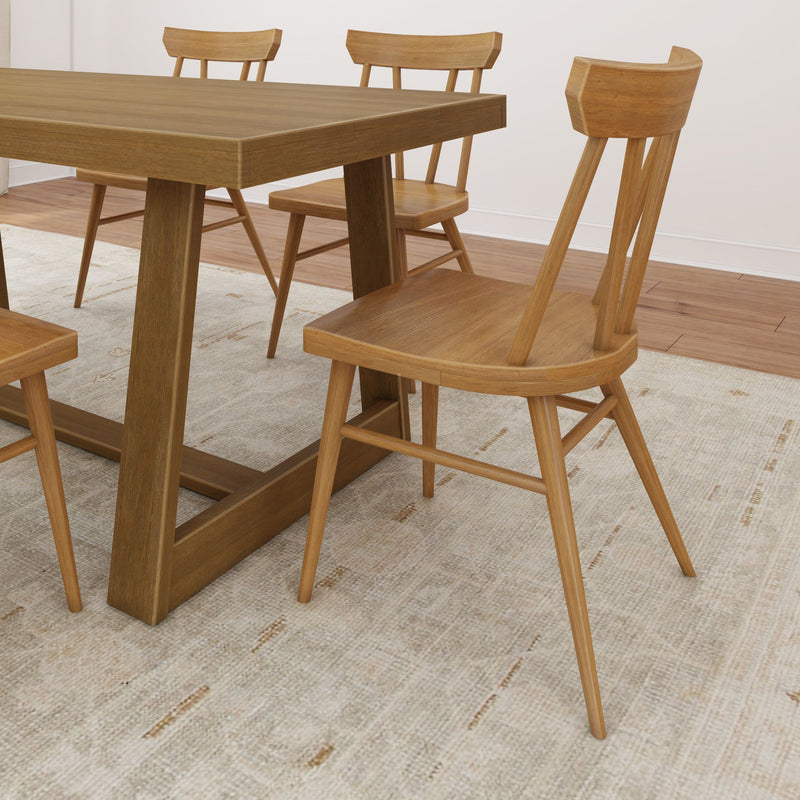 2820320000-007 : Dining Chair Windsor Dining Chair (2 pack), Pecan