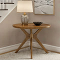 2900305000-007 : Dining Table Verso Round Dining Table (38in x 38in / 966mm x 966mm), Pecan