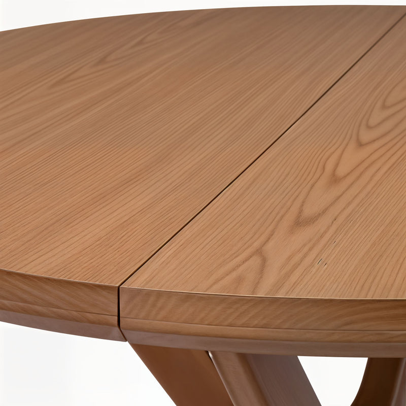 2900305000-007 : Dining Table Verso Round Dining Table (38in x 38in / 966mm x 966mm), Pecan