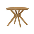 2900305000-007 : Dining Table Verso Round Dining Table (38in x 38in / 966mm x 966mm), Pecan