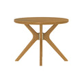 2900305000-007 : Dining Table Verso Round Dining Table (38in x 38in / 966mm x 966mm), Pecan