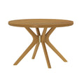 2900306000-007 : Dining Table Verso Round Dining Table (47in x 47in / 1194mm xm 1194mm), Pecan