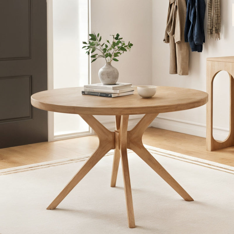 2900306000-010 : Dining Table Verso Round Dining Table (47in x 47in / 1194mm x 1194mm), Blonde