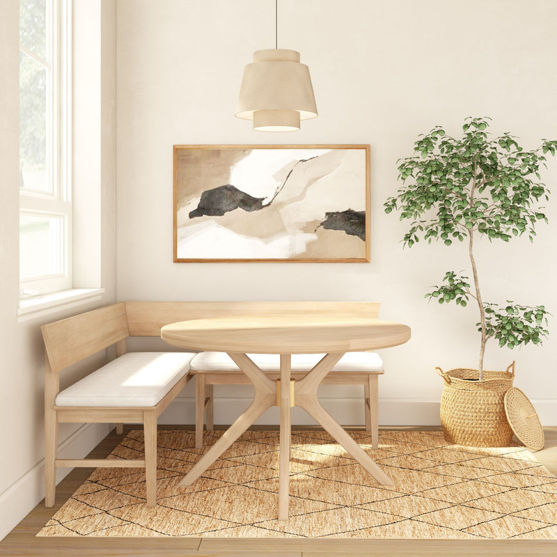 2900306000-010 : Dining Table Verso Round Dining Table (47in x 47in / 1194mm x 1194mm), Blonde