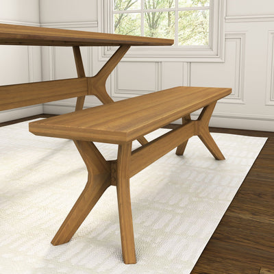 2900314000-007 : Dining Bench Verso Dining Room Bench (60in / 1520mm), Pecan