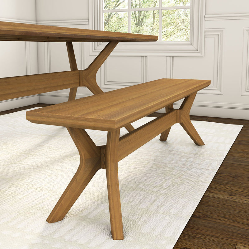 2900314000-007 : Dining Bench Verso Dining Room Bench (60in / 1520mm), Pecan