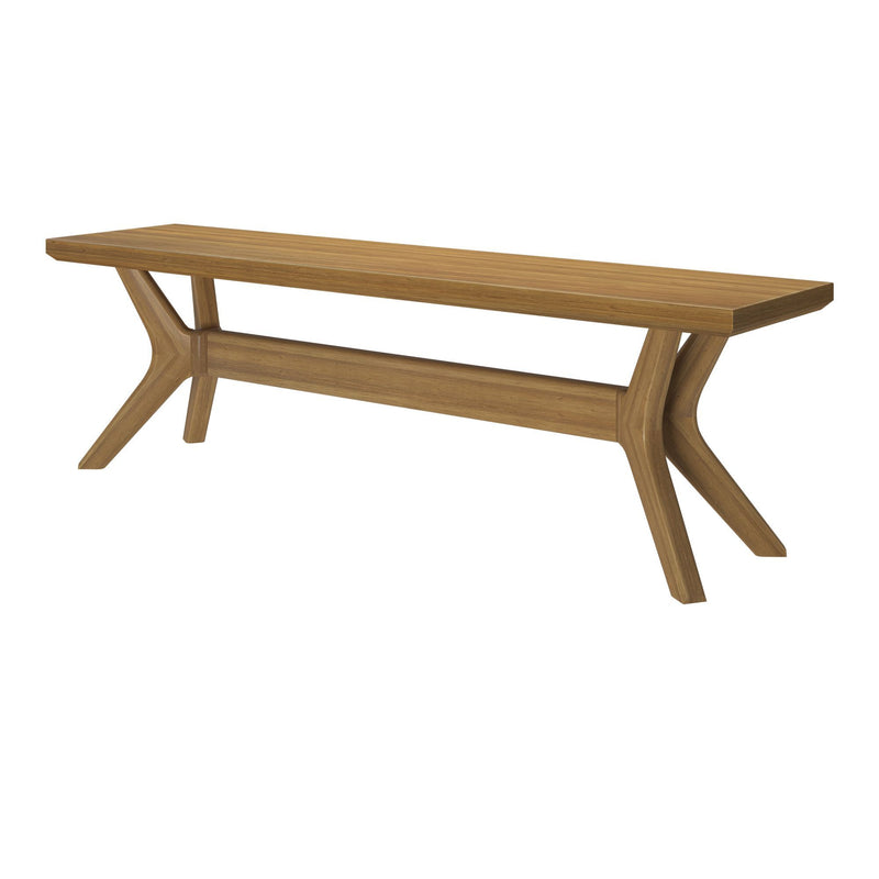 2900314000-007 : Dining Bench Verso Dining Room Bench (60in / 1520mm), Pecan
