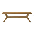 2900314000-007 : Dining Bench Verso Dining Room Bench (60in / 1520mm), Pecan
