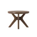 2900500000-008 : Side Table Verso Round Side Table (24in x 24in / 610mm x 610mm), Walnut