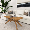 2900505000-007 : Coffee Table Verso Rectangular Coffee Table (40in x 20in / 1020mm x 510mm), Pecan