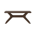 2900505000-008 : Coffee Table Verso Rectangular Coffee Table (40in x 20in / 1020mm x 510mm), Walnut
