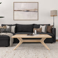 2900507000-010 : Coffee Table Verso Rectangular Coffee Table (48in x 24in / 1220mm x 610mm), Blonde