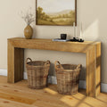 3200428000-155 : Console Table Rustic Grand Console (66in / 1676mm), Rustic Honey