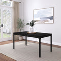 3230302000-170 : Dining Table Plank & Beam Dining Table (60in x 34in), Black