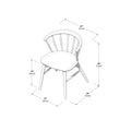 3520315900-170 : Dining Chair Lido Dining Chair (2 pack)|| Black