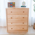 4540-001 : Dresser 4 Drawer Dresser, Natural