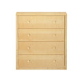 4540-001 : Dresser 4 Drawer Dresser, Natural